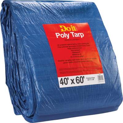 40X60 BLUE MED DUTY TARP