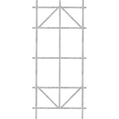 48" WHT WD LADD TRELLIS