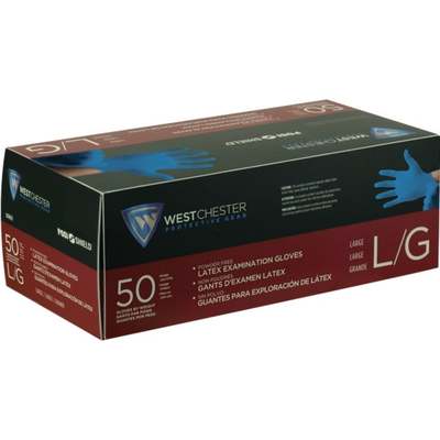 LG PF EXAM LATEX GLOVES