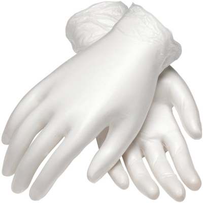 (m) Medium Pf Vinyl Gloves