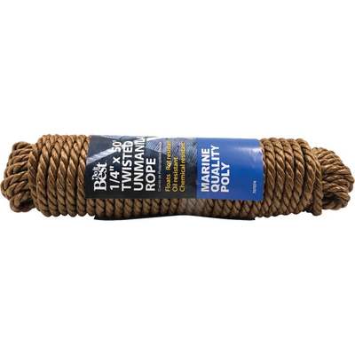 1/4x50' Unmanila Rope