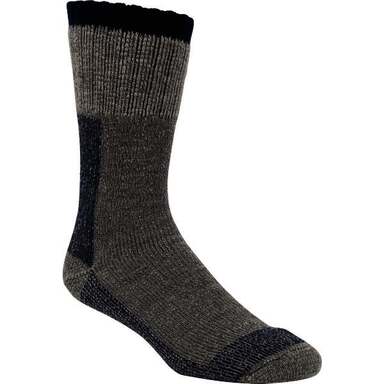 NAVY STRIPE WOOL SOCK