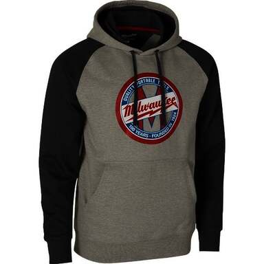 2X GRY 1924 WORK HOODIE