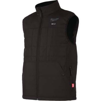 L M12 BLK AXS HEATD VEST