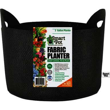 3G BLK FABRIC GROWBAG