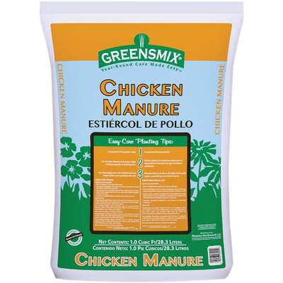 1CUFT CHICKEN MANURE