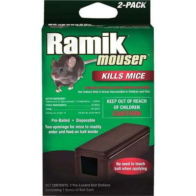 RAMIK 2PK BAIT STATION