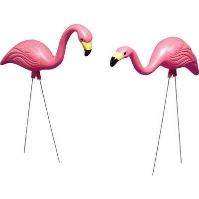 2 PACK PINK FLAMINGOS
