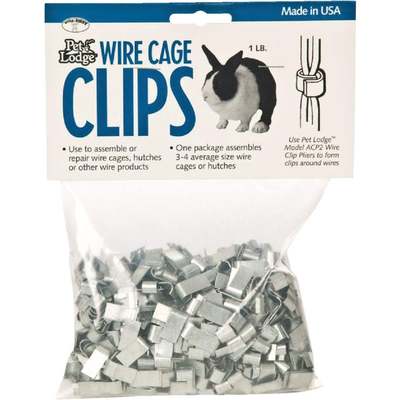 1LB WIRE CAGE J CLIPS