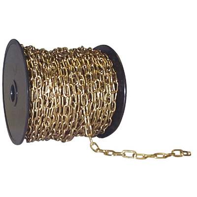 82'#19 BRS OVL LNK CHAIN