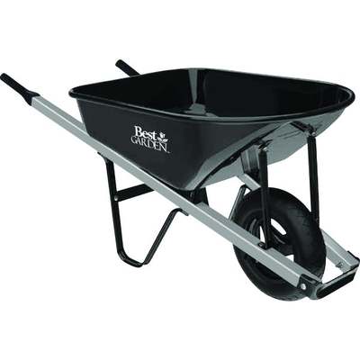 5.5CU STEEL WHEELBARROW