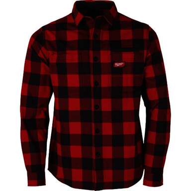 2XL RED FLANNEL SHIRT