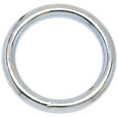 Campbell 1-1/4 In. Nickel-Plated Welded Metal Ring