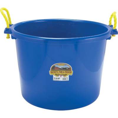 70QT BLUE MUCK BUCKET