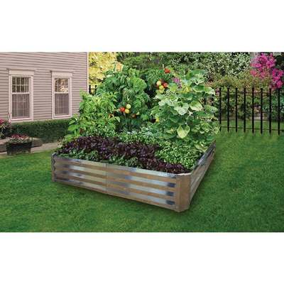 4'X4' RUSTIC GARDEN BED