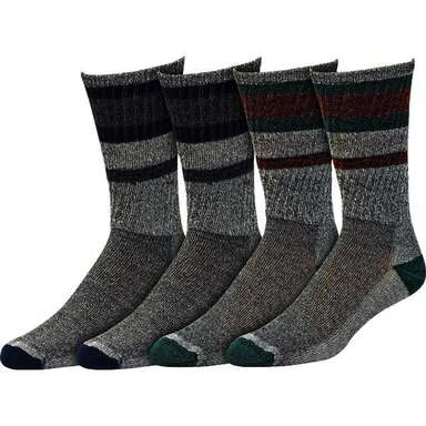 6PK MER WOOL SOCK