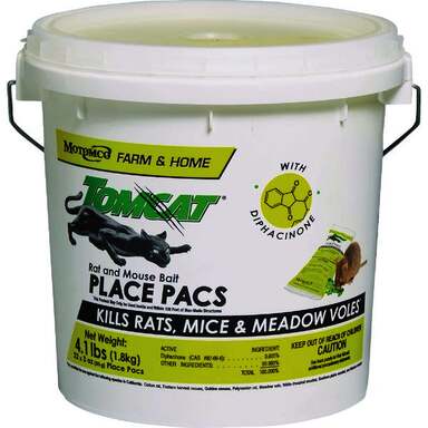 TOMCAT 22CT PAIL 3OZ BAIT PACS