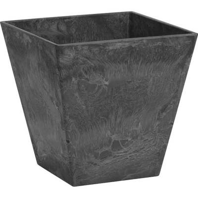 8" SQ BLK ELLA PLANTER