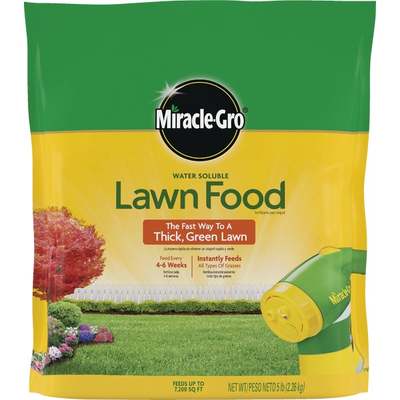 5LB MIRACLE GRO LWN FOOD