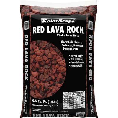 .5CF RED LAVA ROCK