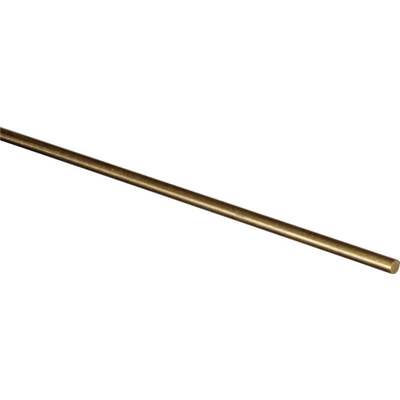 Hillman Steelworks Brass 3/16 In. X 3 Ft. Solid Rod