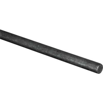 3/8x4' Hr Rnd Steel Rod