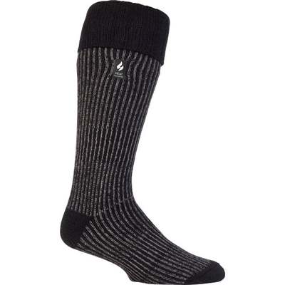 Men 7-12 Boot Blk Sock