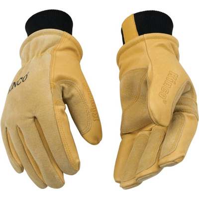 XL GLD INSLT PGSKN GLOVE