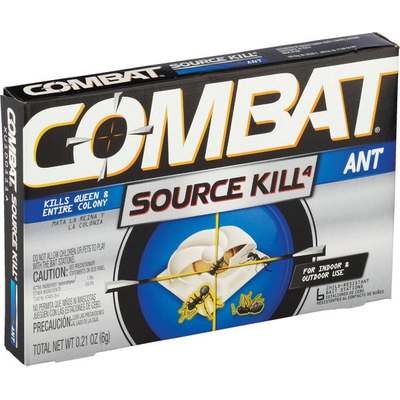 Combat Source Kill 0.21 Oz. Solid Ant Bait Station (6-Pack)