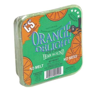 11-3/4OZ ORANGE SUET