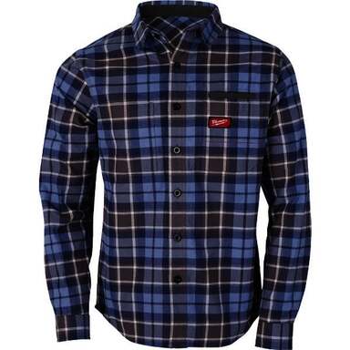 XL BLUE FLANNEL SHIRT