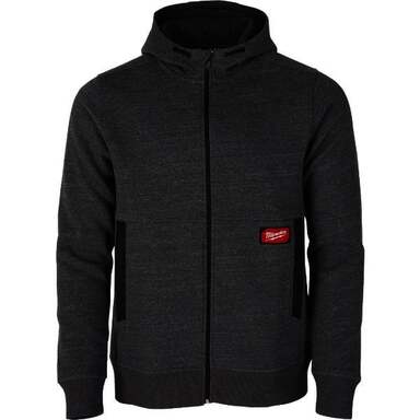 LRG GRY ZIP HOODIE