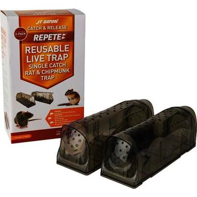 2PK LIVE RAT&CHPMNK TRAP