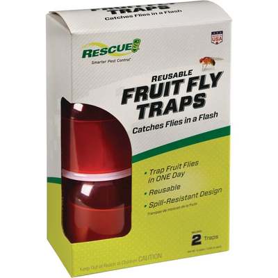 FRUIT FLY TRAP 2PK REUSABLE