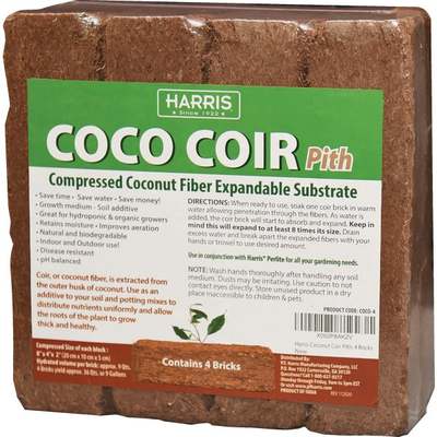 4PK COCO COIR POT MIX