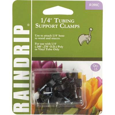 RAINDRIP 1/4" MOUNTING CLAMP 5PK