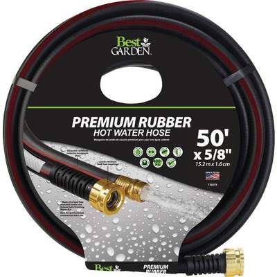 Best Garden Extra Heavy Duty Premium Rubber 5/8 In. Dia. x 50 Ft. L.