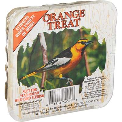 11OZ ORANGE TREAT SUET