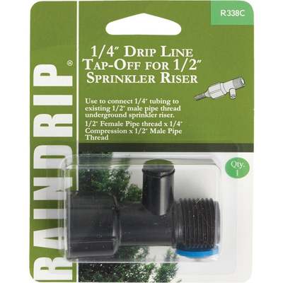 RAINDRIP 1/4" TAP OFF