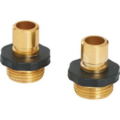 Best Garden Male Metal Quick Connect Connector (2-Pack)