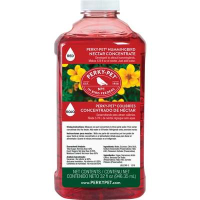 Perky-Pet 32 Oz. Red Liquid Concentrate Hummingbird Nectar