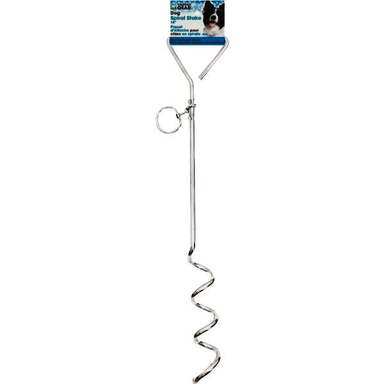 CORKSCREW TIE-OUT STAKE
