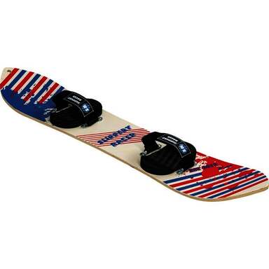 43.3" WOOD SNOWBOARD