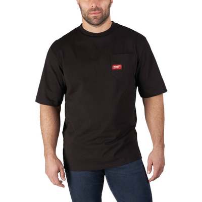 S BLK POCKET T-SHIRT