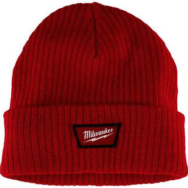RED CUFF BEANIE