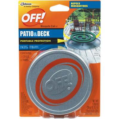 OFF! 3PK OFF MOSQUITO COIL
