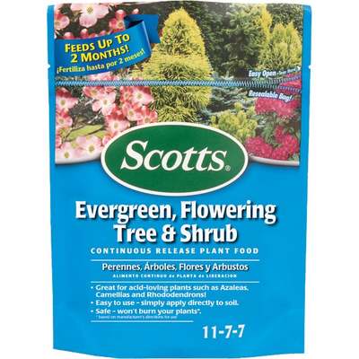 Scotts 3 Lb. Evergreen, Flowering Tree & Shrub Continuous Release Plant Food