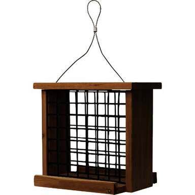 SUET CAKE HOLDER PREMIUM CEDAR