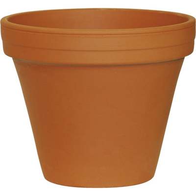 PLANTER 6" TERRACOTTA RED CLAY