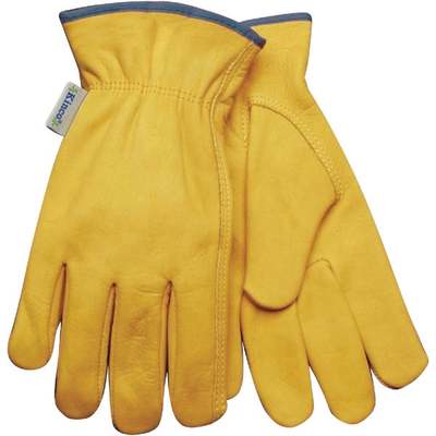 LADIES COWHIDE GLOVE MED